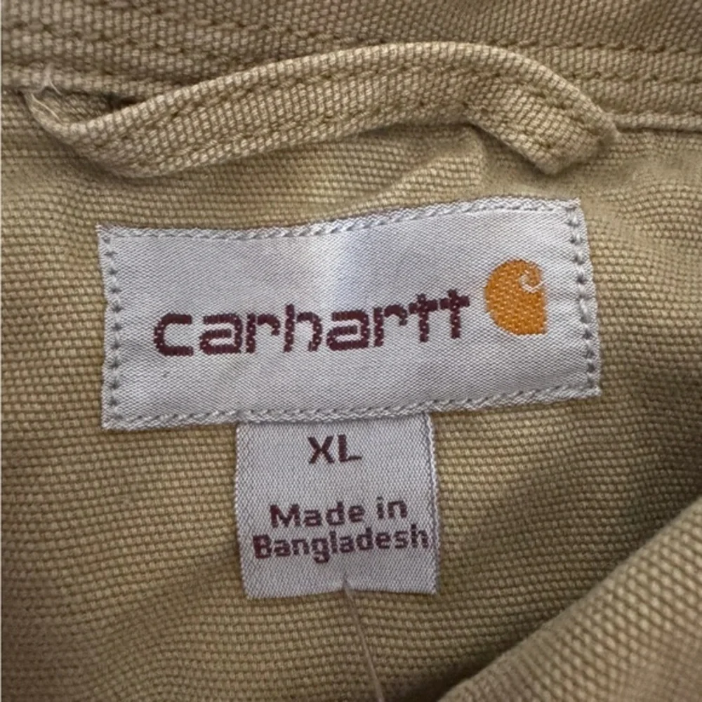 Carhartt Men’s XL Sandstone Button-Up Work‎ Jacket see description - Picture 4 of 10